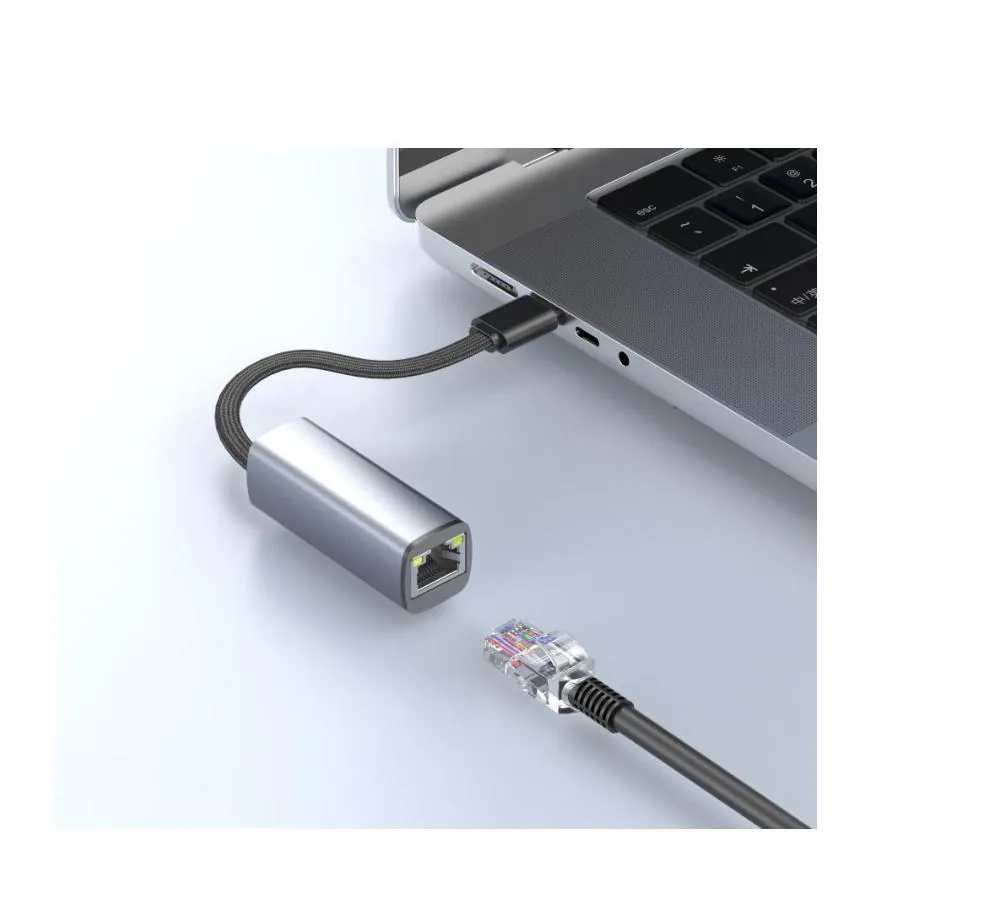 Mini Aluminum Alloy Cord-Management 2-in-1 Dock Station