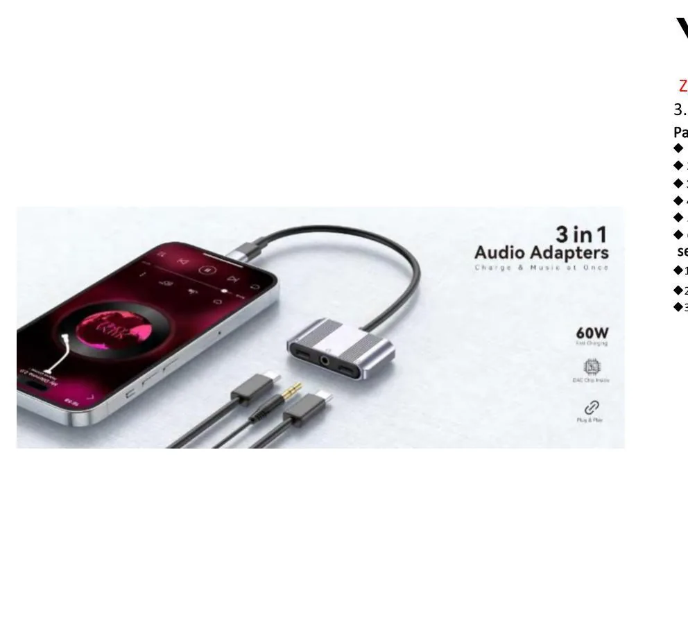 Zinc alloy– TYPE-C compatible with TYPE-C charging +
